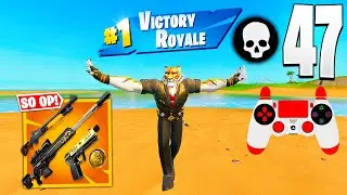 47 Elimination Solo Vs Squads Wins Full Gameplay (NEW Fortnite Chapter 5!)