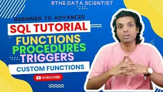 How To Create SQL Functions, Procedures and Triggers | thedatascientist