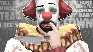 The Sims 4 : TRAGIC CLOWN