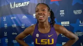 Michaela Rose's Coach Gave Her The Green Light In The 800m First Round