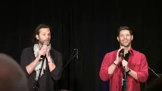 Jensen Ackles and Jared Padalecki Gold Panel Supernatural Convention Las Vegas 2019