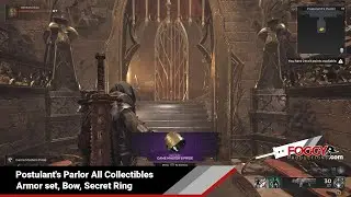 Remnant 2 - Postulant's Parlor All Collectibles (Armor set, Bow, Secret Ring)