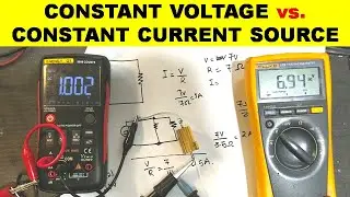 {661} Constant Current Source,  Constant Voltage Source, Explained