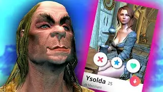 Skyrim But It's a Dating Simulator