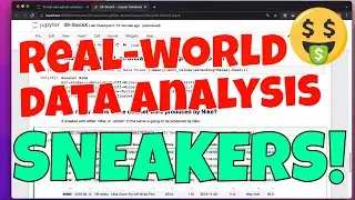 Data Analysis with Pandas: StockX Sneaker Sales (datetimes, resample, groupby)