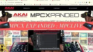 MPCX EXPANDED MPC EXPANSION PACKS MPC LIVE 2.3 EDITION