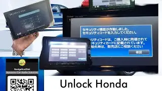 Unlock Honda Fit GP5 Radio Gathers VXM-164VFi online  | whatsapp for code +8801672761737