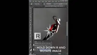 Sticky Rotation PHOTOSHOP TIPS #shorts