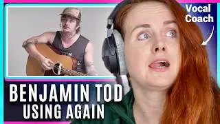 Powerful! Benjamin Tod from Lost Dog Street Band - Using Again | Vocal Coach Reaction and Analysis