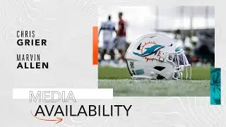 GM Chris Grier and Asst. GM Marvin Allen Meet with the Media | Miami Dolphins