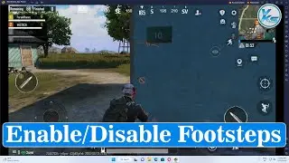 ✅ How To Enable/Disable Footsteps in BGMI | BGMI me Footsteps Mark Ko  Enable/Disable Kaise Kare