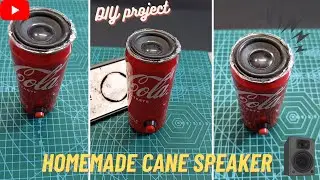 How to make a bluetooth speaker with Can || How To Make Bluetooth Speaker at home