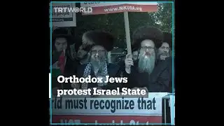 Orthodox Jews protest the State of Israel in NYC