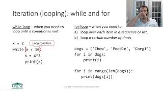 Quick Review - Iteration and Loops in Python