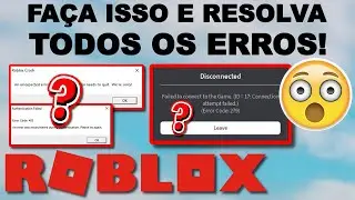 Como RESOLVER qualquer ERRO do ROBLOX!