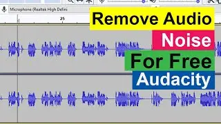 How to Remove Background Noise in Audacity - Audacity Tutorial for Beginners #Shorts