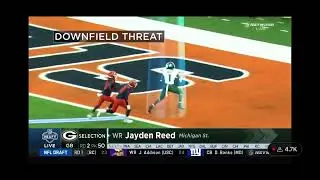 The Packers Draft Jayden Reed at #50