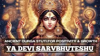 Ya Devi Sarvbhuteshu | GODDESS DURGA STUTI | mantra for POSITIVE ENERGY, PROSPERITY & SUCCESS