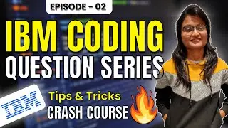 IBM Coding Question Solved | IBM Coding Question Solution | IBM Code Knack 2023