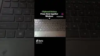 Way to get clipboard history #pctricks #solution #clipboard #history  #ctrlshortcuts #windows