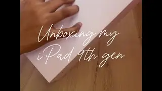 iPad 9th Generation (Space Gray 256GB) Unboxing in 2024🎀