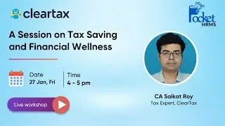A Session on Tax Saving and Financial Wellness