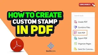 How to create a custom stamp in pdf 2024