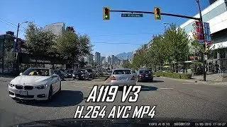 Viofo A119 V3 Dash Cam H.264 AVC Firmware v1.00 Footage