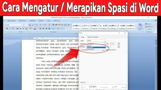 Cara Mengatur atau Merapikan Spasi yang Berantakan di Word