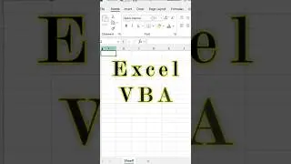 Excel VBA Message Box #exceltech #exceltips #myexceltutor