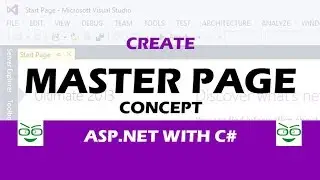 How to create master page in asp net c#(Hindi)