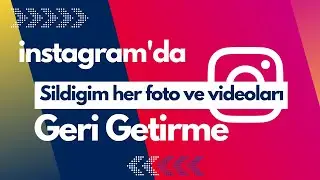 Instagram Silinen Fotoğrafları Videoları Geri Getirme Nasıl Yapılır? (2022)