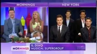 Il Divo - Interview in "Mornings" 2013/11/13