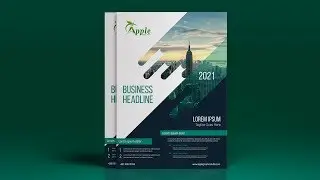 Creative A4 Flyer Design - Photoshop CC Tutorial