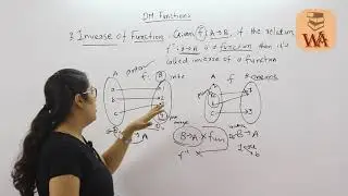 Inverse of Function in Discrete Mathematics | Discrete Mathematics GATE lectures