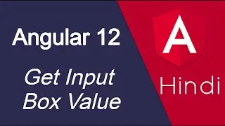 Angular 12 Hindi tutorial #11 Get Input Box Value and Display