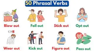 50 Phrasal Verbs: Out | Out Phrasal Verbs | Phrasal Verbs In English | English Vocabulary