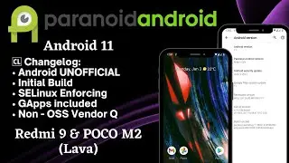 Review Custom Rom Paranoid OS 1.0 Ruby Android 11 | Tes on Redmi 9