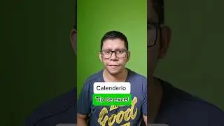 Como hacer un calendario en excel #excel #exceltips #android #windows #tecnologia #tips #tutorial