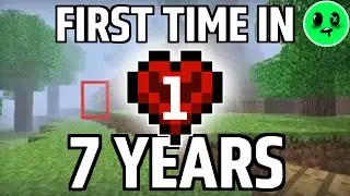 VETERAN tries Hardcore... 7 YEARS LATER! | Minecraft