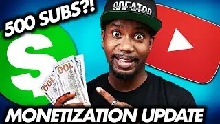 YouTube Just Monetized Small Channels!  (YouTube Monetization Update)