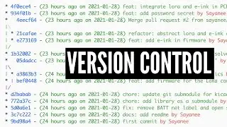 Version control for hardware developers // Git, GitHub, KiCad