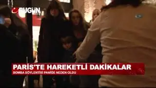 PARİS'TE BOMBA PANİĞİ... CUMHURİYET MEYDANI BOŞALTILDI