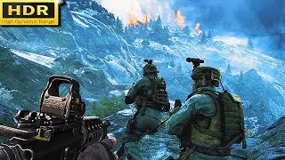 INFILTRATING RUSSIAN AIRBASE | Veteran Difficulty REALISTIC COMBAT Gameplay [60FPS HDR] Call of Duty