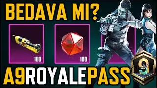 BEDAVA DESTANSI AMBLEM | BEDAVA MATERYAL | GERÇEK Mİ | A9 ROYALE PASS | 3.4 GÜNCELLEME | PUBG MOBILE