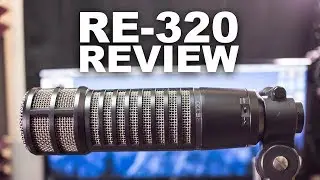 Electro Voice RE320 Broadcast Dynamic Mic Review / Test