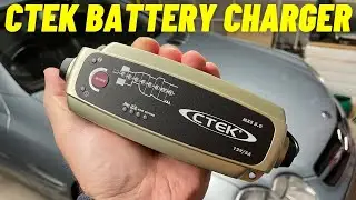 DON'T BUY a car battery charger until you watch this video! CTEK battery charger, Mercedes SL