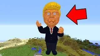 MEGA DONALD TRUMP TAKES OVER MINECRAFT!