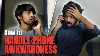 How to handle phone awkwardness (Funny cyclone sketch) | Advit & Tarang #Cyclone #Quarantine #COVID