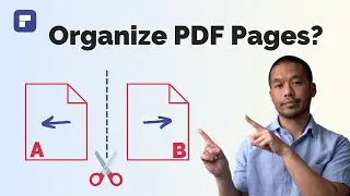 How to Organize PDF Pages with Wondershare PDFelement? #splitpdf #organizepdf #insertpdf